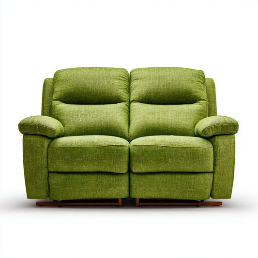 2-Sitzer Polstersofa Grün 160 x 95 x 100 cm mit Polyesterbezug Rechteckig